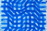 wavey grid (blue) web